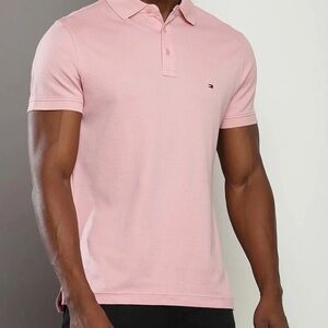 Tommy Hilfiger Light Pink Men's Polo